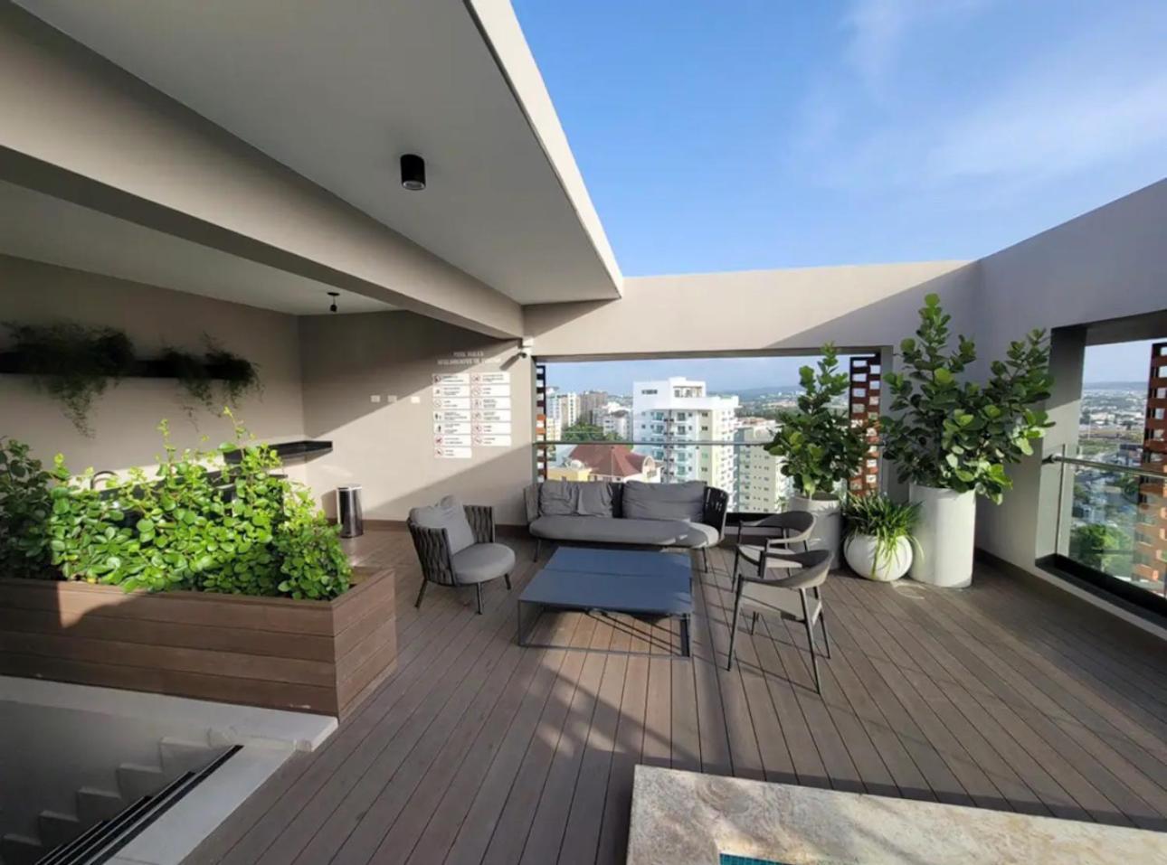 Modern Luxury Condo With Rooftop Pool & Gym Сантьяго-де-лос-Трейнта-Кабальєрос Екстер'єр фото
